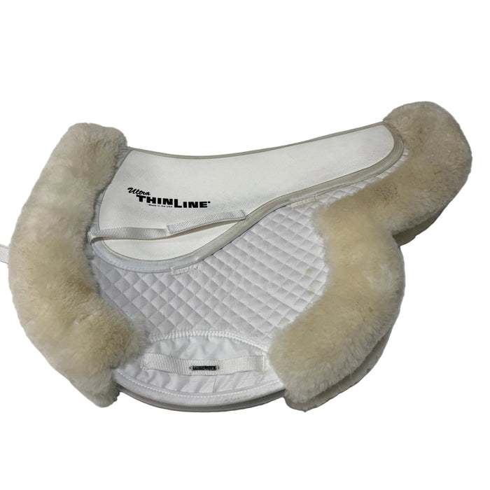 CNT 3120F ThinLine Shaped Saddle Pad White