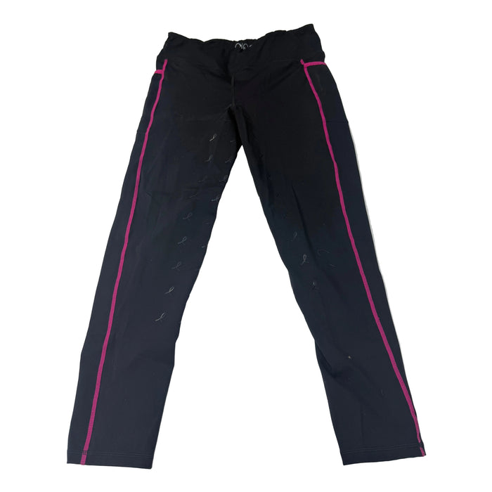 CNT 3128H Piper Silicone Full Seat Tights Black/Pink Large