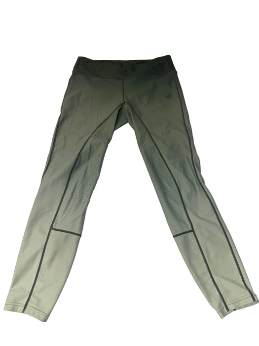 CNT 3128G Piper Silicone Full Seat Breeches Ombre Green Large