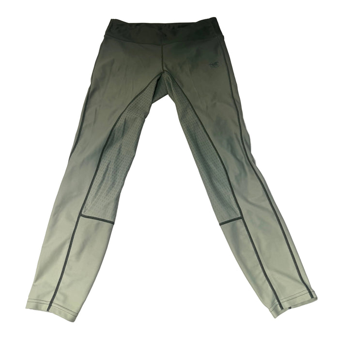 CNT 3128G Piper Silicone Full Seat Breeches Ombre Green Large