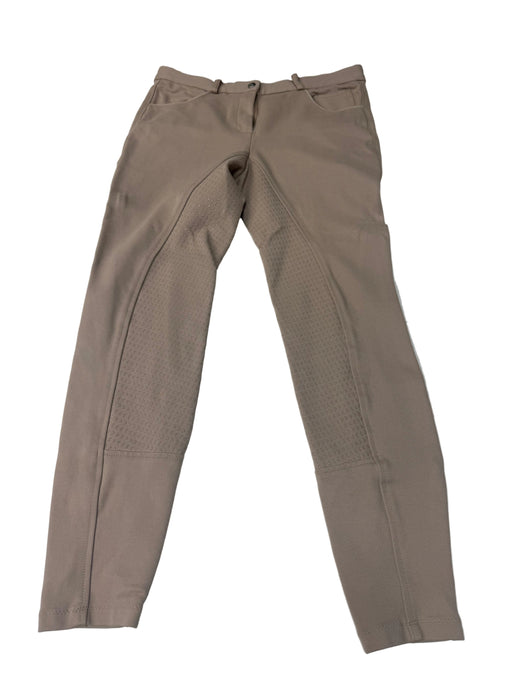 CNT 3128E HR Farm Silicone Full Seat Breeches Tan 32