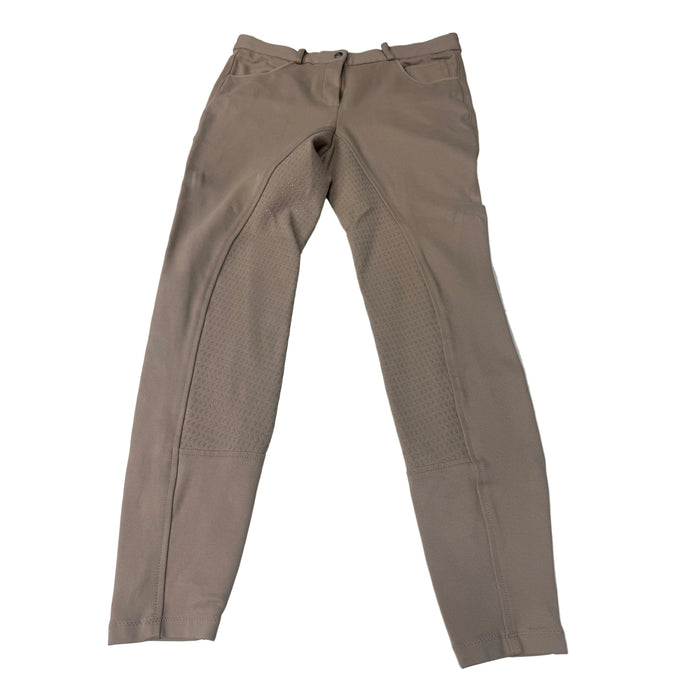 CNT 3128E HR Farm Silicone Full Seat Breeches Tan 32
