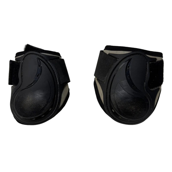 CNT 3126I Flow Rhythm Fetlock Boots Black/White Cob/Full