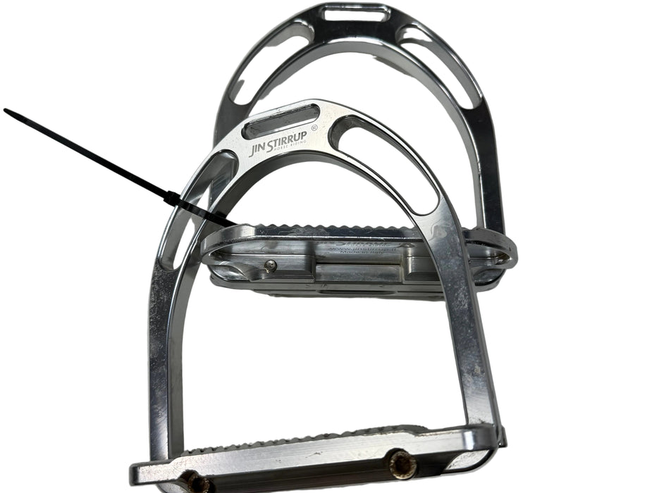 CNT 3126M Jin Stirrup Irons Silver 4.25"