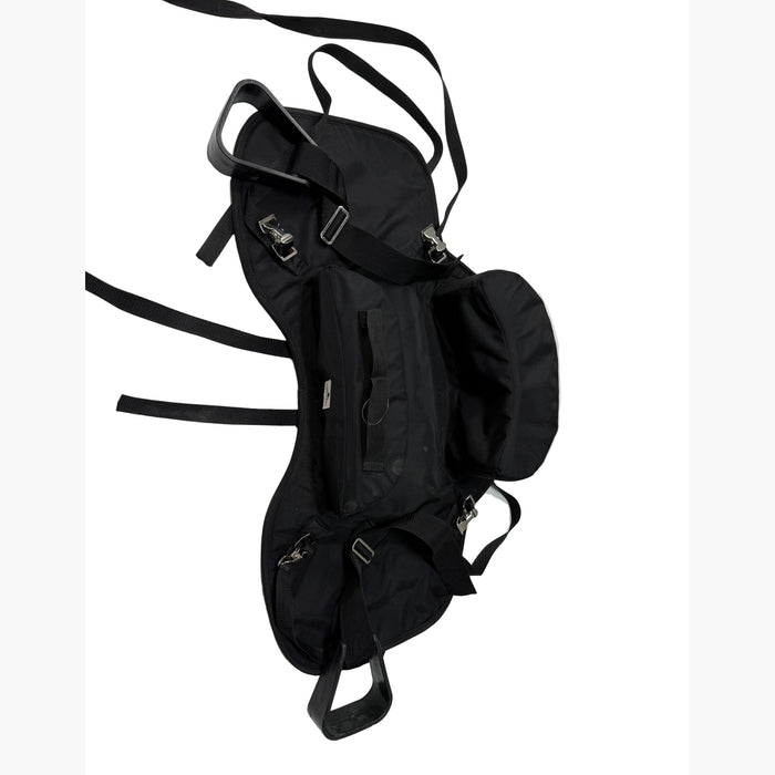 CNT 3124B Mustang Bubby Saddle Black