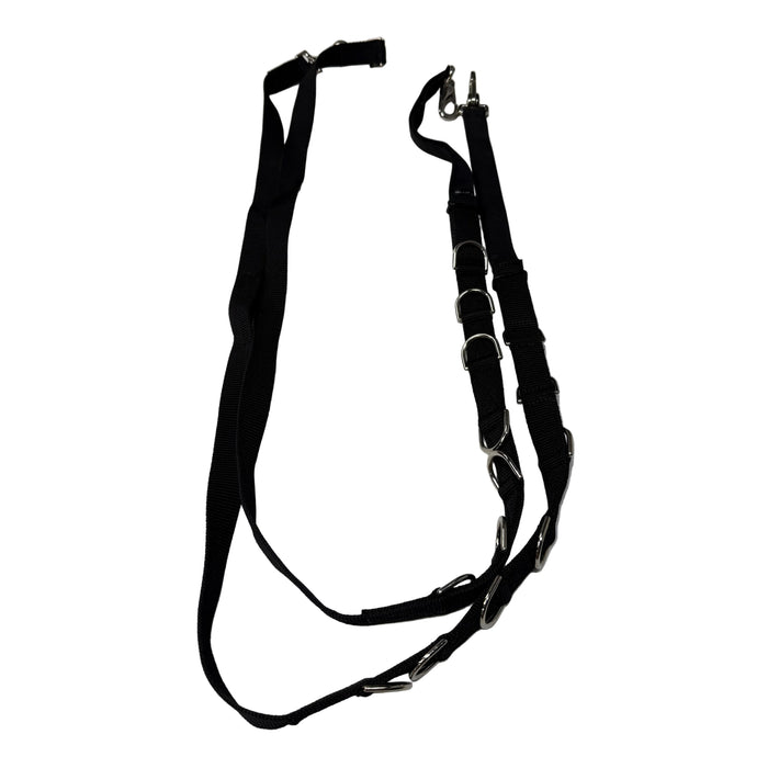 CNT 3124F Quality Horse Products Nylon with Dees Black (New)