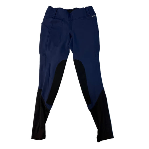 CNT 3134O Kerrits Fleeced Lined Knee Patch Breeches Blue 1X