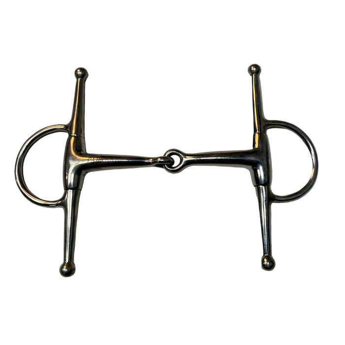 CNT 3139F Full Cheek Single Jointed Snaffle 5.25"