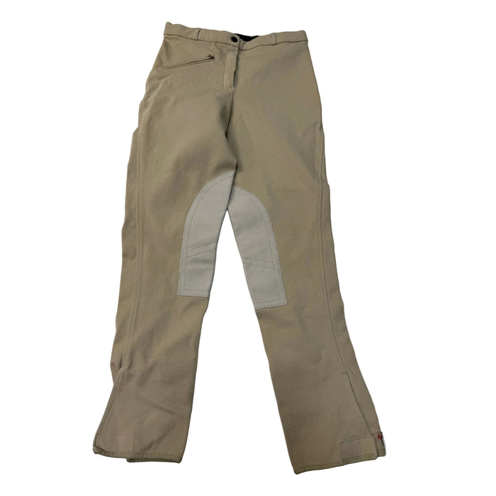 CNT 3146C Knee Patch Breeches Tan 28