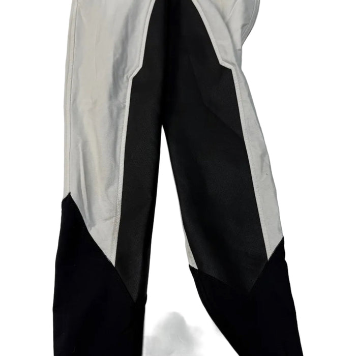 CNT 3148D Kerrits Full Seat Breeches White/Black XS