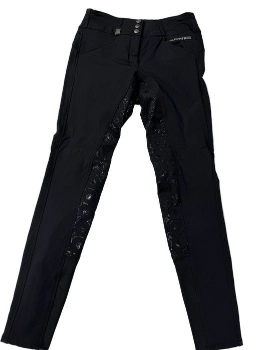 CNT 3149E Romfh Silicone Full Seat Breeches Black 28