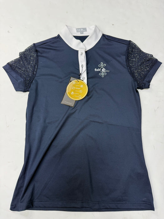 CNT 3149P Fair Play Short Sleeve Show Navy Large