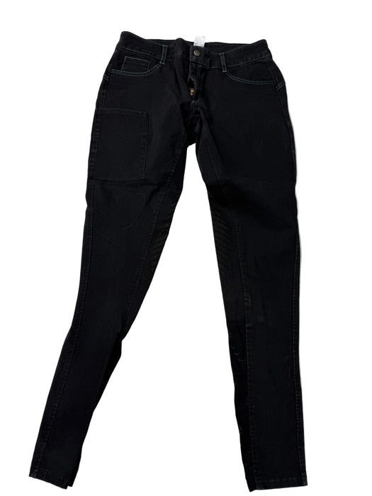 CNT 3149G FITS Silicone Full Seat Breeches Black Medium