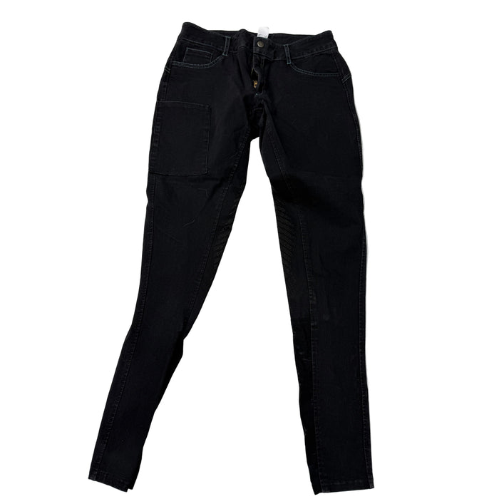 CNT 3149G FITS Silicone Full Seat Breeches Black Medium