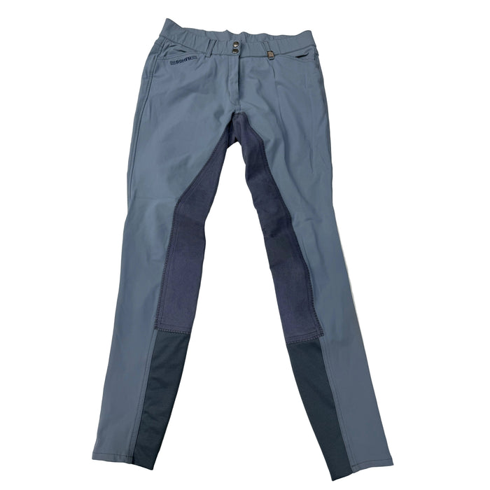 CNT 3149B Romfh Silicone Full Seat Breeches Blue 30L