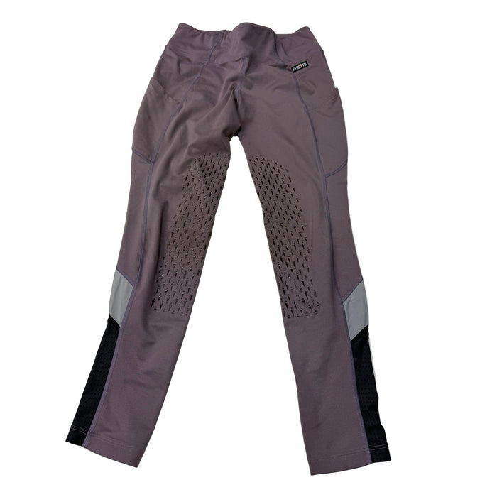 CNT 3071H Kerrits Silicone Full Seat Tights Purple Small