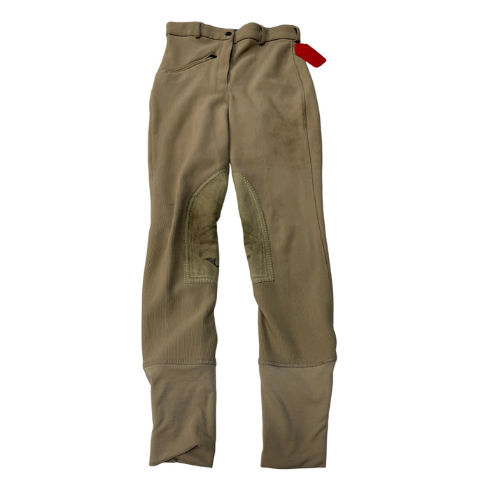 CNT 3159F TuffRider Knee Patch Breeches Tan approx. 26