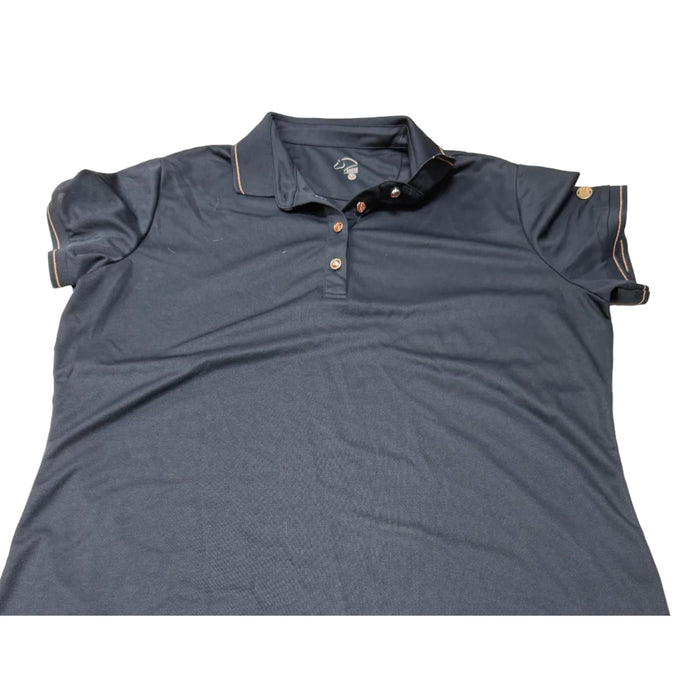 CNT 3160E HKM Short Sleeve Riding Shirt Blue XXL