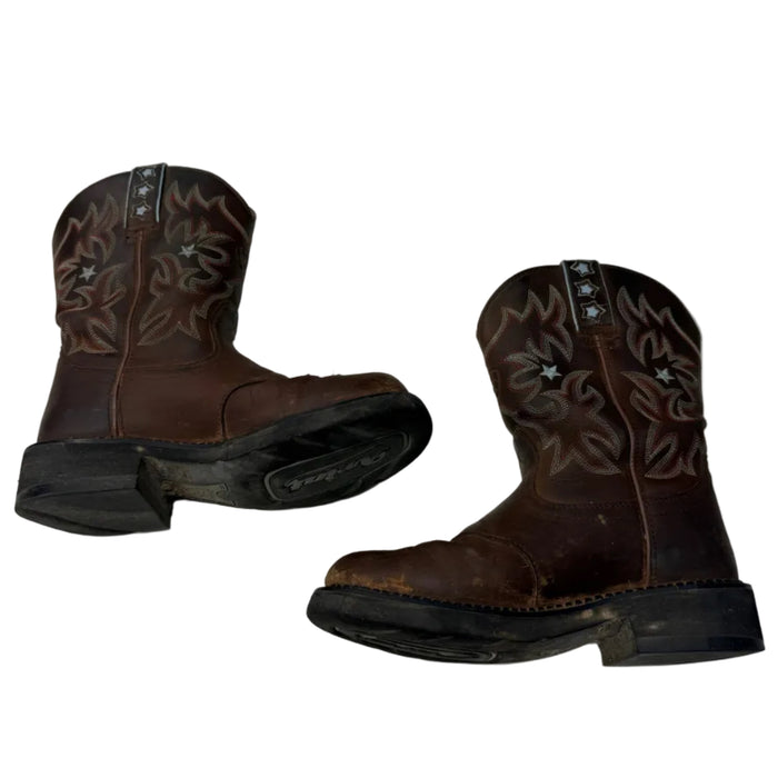 CNT 3117B Ariat Probaby Cowboy Boots 6.5 Brown