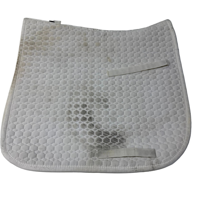 CNT 3168A Mattes Dressage Pad White
