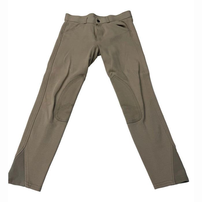 CNT 3162E Ariat Knee Patch Breeches Tan 14