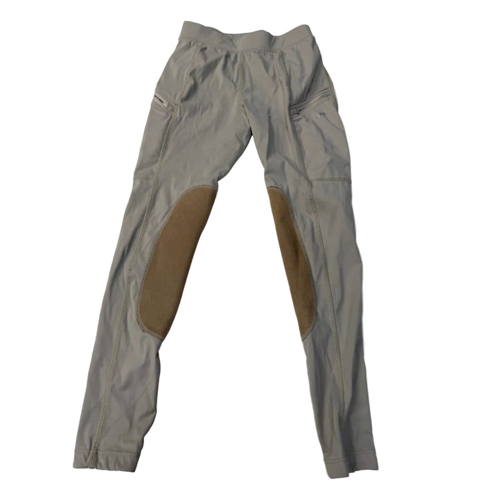 CNT 3170D Willit Knee Patch Tights Tan Kids Medium