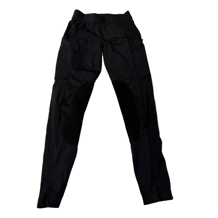 CNT 3170C Willit Knee Patch Tights Black Kids Medium