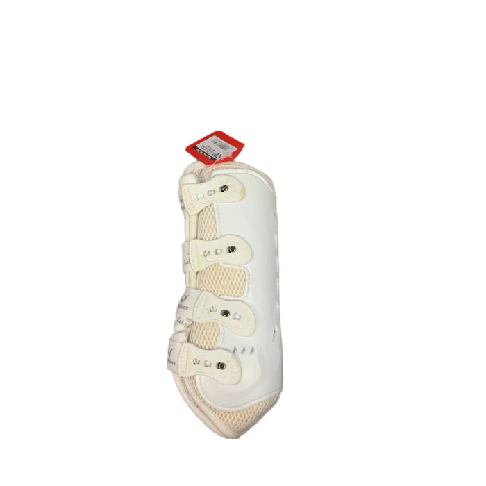 CNT 2833F Lemieux Ultramesh Snug Boots Back White Large