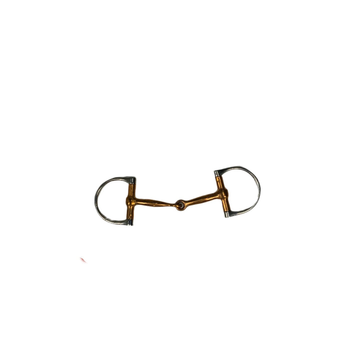 CNT 2833H Coronet D-Ring Snaffle Bit Copper 5.5"
