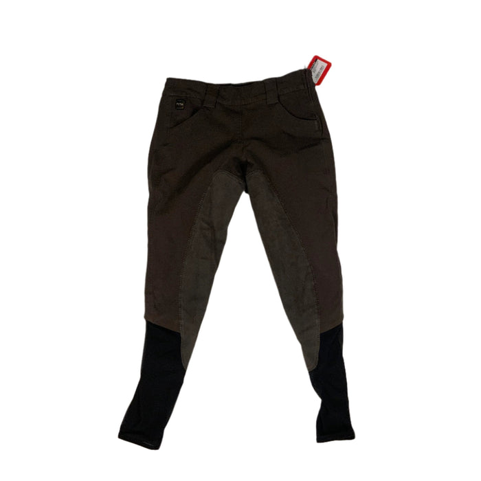 CNT 2827Q FITS Full Seat Breeches Dark Brown Medium