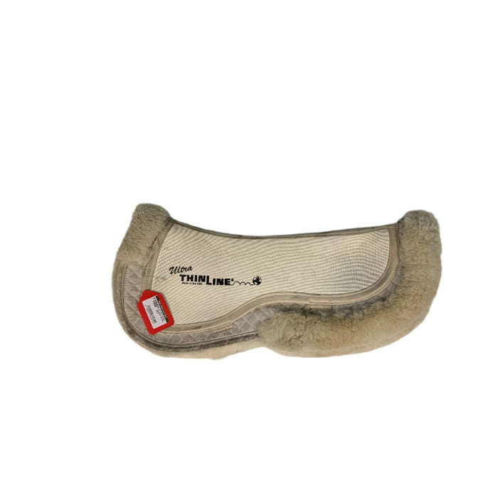 CNT 2827B Thinline Sheepskin Half Pad White