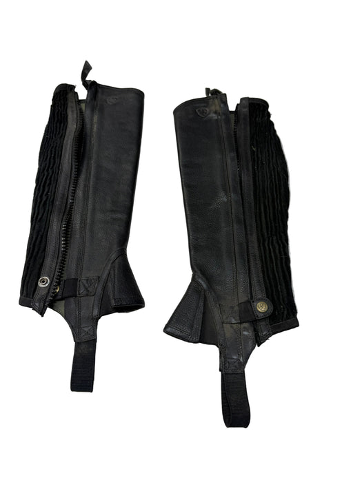CNT 3142G Ariat Half Chaps Black Medium