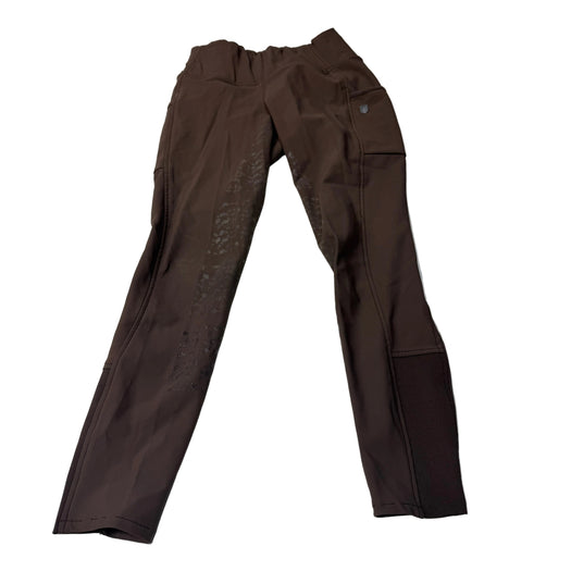 CNT 3142I Horze Silicone Full Seat Breeches Brown 24