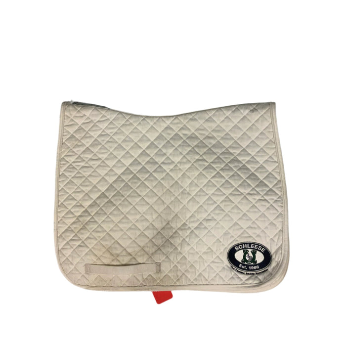 CNT 2827E Saddlefit4life Dressage Pad White