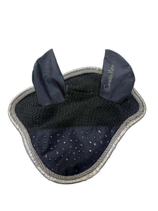 CNT 3188K Cavallino Marino Ear Bonnet Grey Crystal Full