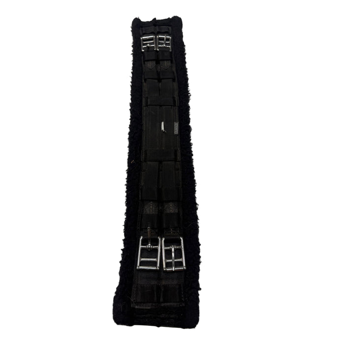 CNT 3188H Ovation Fleeced Lined Girth Black 20"