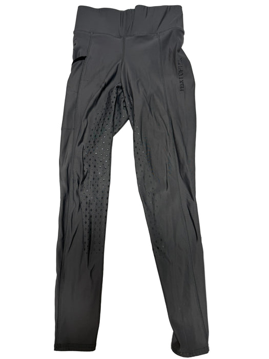 CNT 3171JJJ Felix Buhler Silicone Full Seat Breeches Grey 28