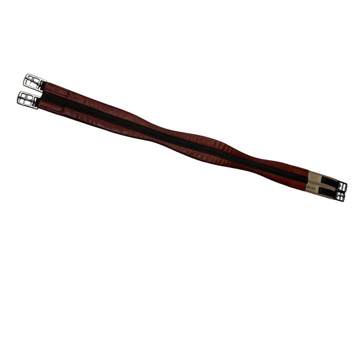 CNT 3035C Leather Girth Red Brown 44"