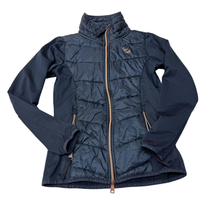 CNT 3201D Felix Buhler Coat Navy/Rose Gold Small