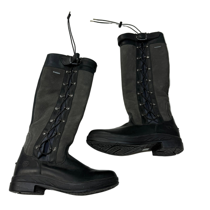 CNT 3201B Ariat Gore-tex Winter Boots Grey 8
