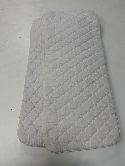 CNT 3217B Pillow Wraps White Set of 4
