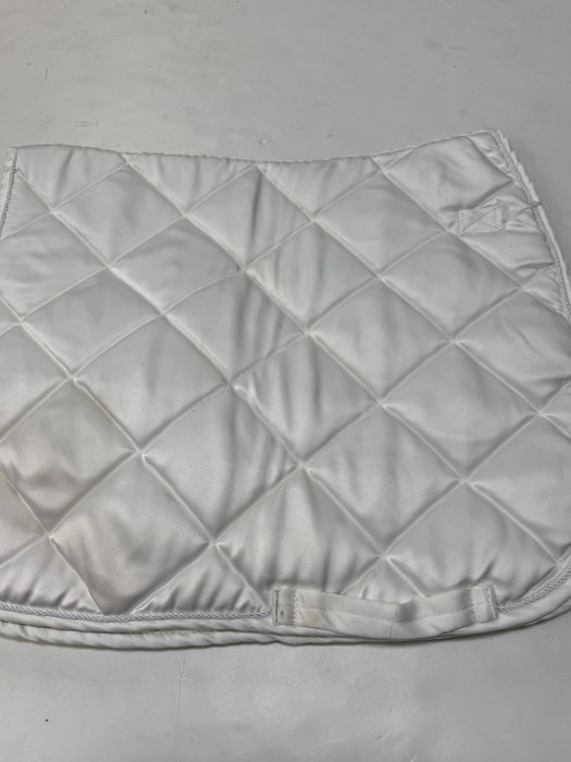 CNT 3217H HKM Dressage Saddle Pad White