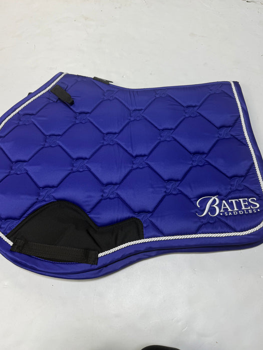 CNT 3217F Bates All Purpose Saddle Pad Blue (New)