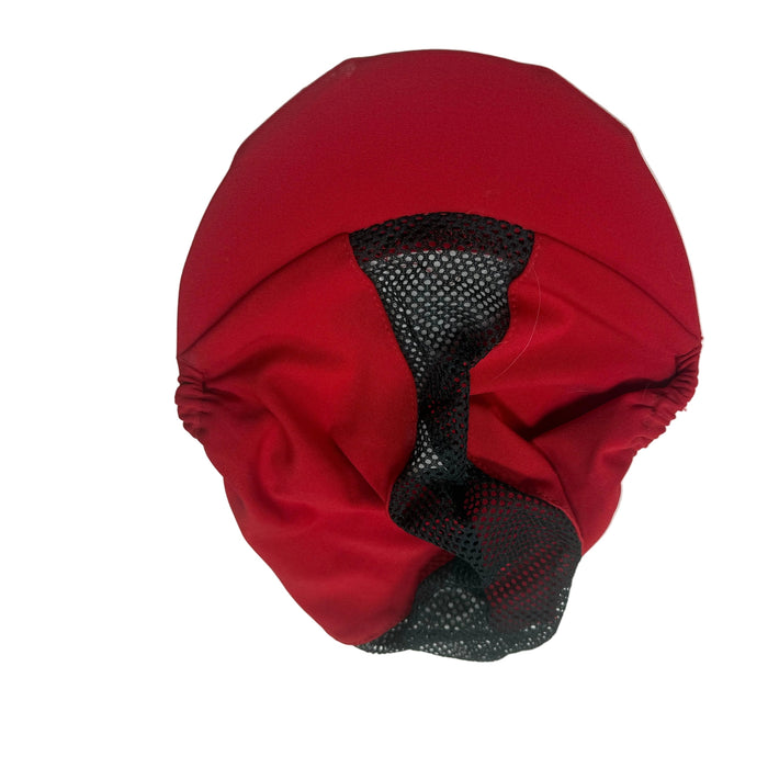 CNT 3217N Charles Owen Skull Cap Cover Red