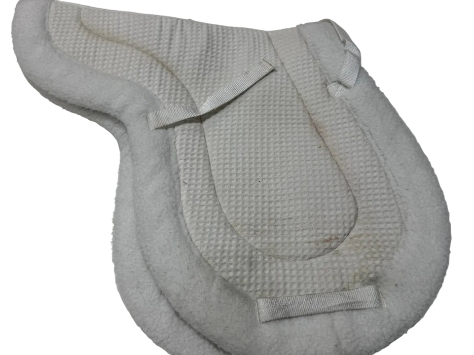 CNT 3218D Horze Fitted Saddle Pad White