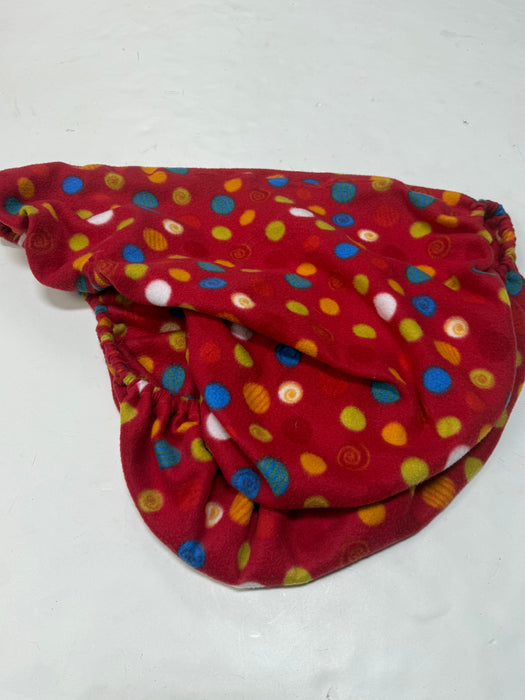CNT 3218F Saddle Cover Red Pokla Dots