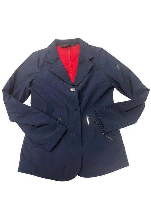CNT 3218O Horsewear Show Coat Navy 9/10yrs