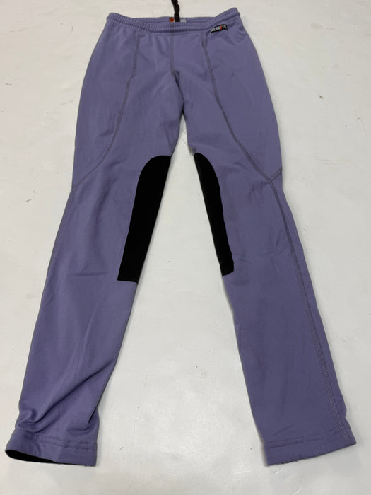 CNT 3218V Kerrits Knee Patch Tights  Light Purple XL