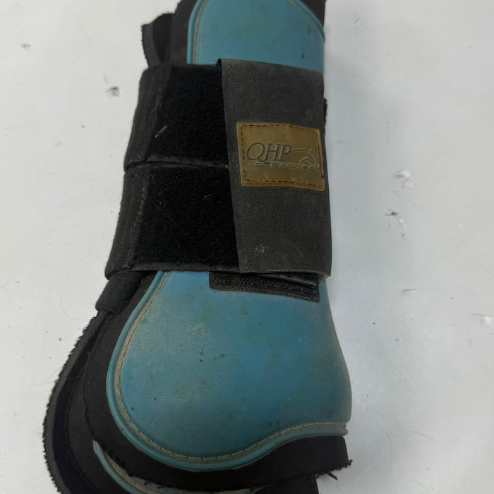 CNT 3221F QHP Open Front Boots Blue Full