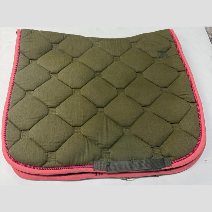 CNT 3221D Waldhausen Dressage Pad Green/Pink